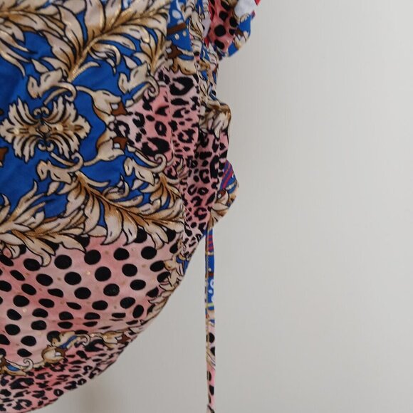 Luli Fama South Beach Dress Swim Coverup Multicolour Size Large - Picture 4 of 8